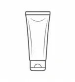イメージ画像：チューブボトルのイラスト